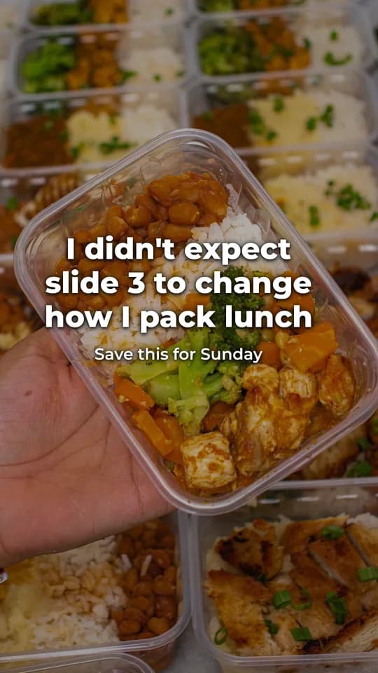 I didn't expect slide 3 to change how I pack lunch