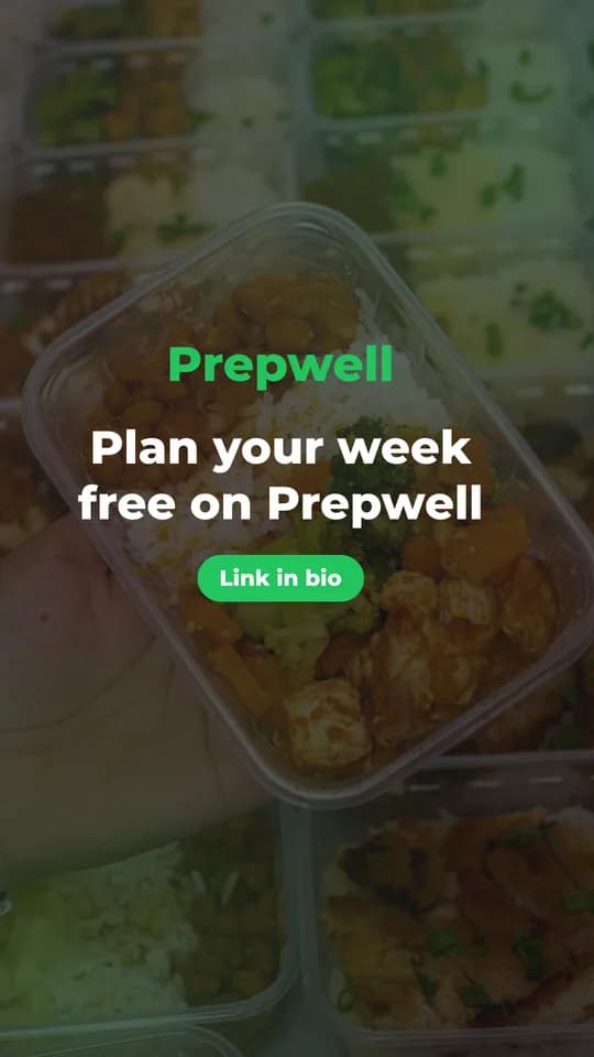 CTA slide: Plan your week free on Prepwell